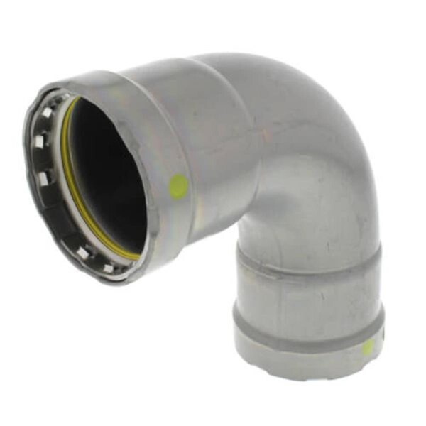 Escenografia 2 in. P x P 90 deg Steel MegaPressG Elbow, Black ES2942101 - main